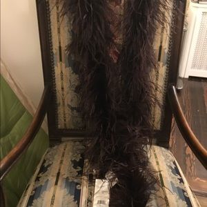 100% Ostrich feather boa 6ft long